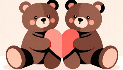 teddy bear with heart