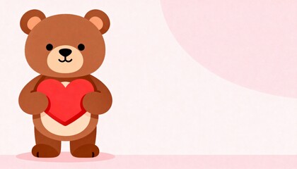 teddy bear with heart