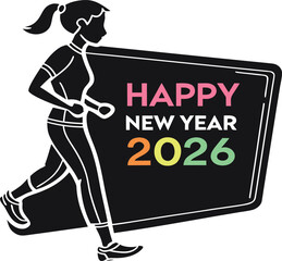 happy-new-year-2026-in-a-laptop-screen-silhouette vector design