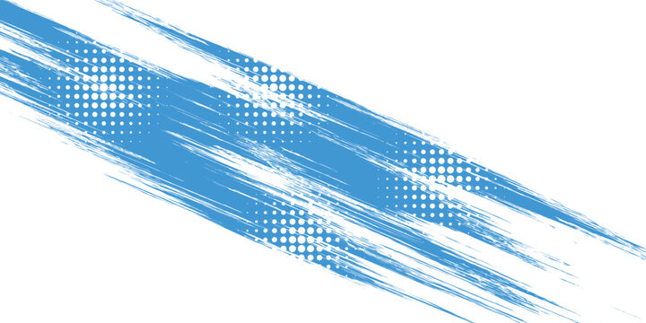 Dots halftone white end blue gradient color pattern grunge texture background. vector illustrator