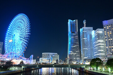 みなとみらいの夜景