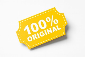 Original product guarantee badge