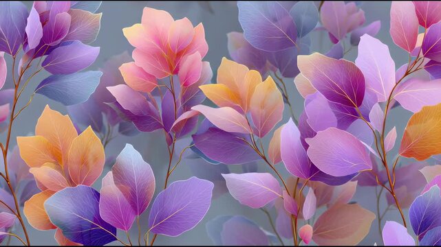 Colorful Flowers Blooming in Garden.