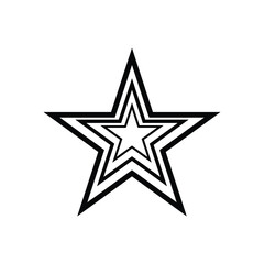 Obraz premium Stars Icon