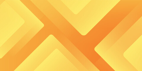 Abstract orange and yellow geometric background. Dynamic shapes composition. Cool background design for posters.