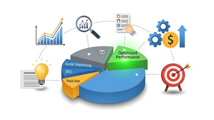 A visual representation of marketing strategy