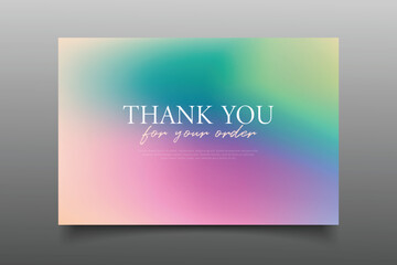 thank you cards template design