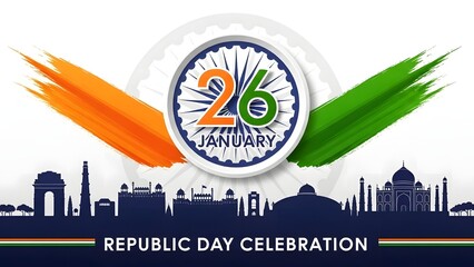 Republic day celebration india 26 january