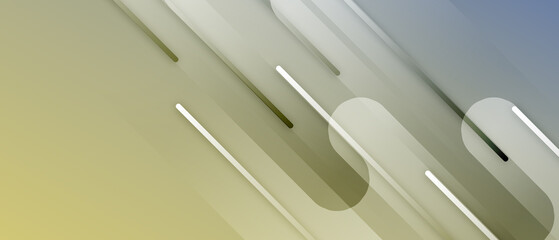 Modern abstract background with overlapping translucent green diagonal shapes and linear patterns