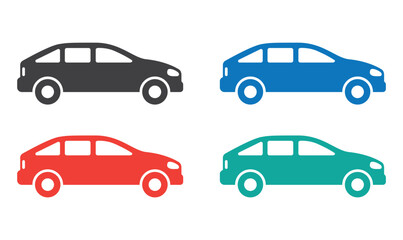  hatchback body configuration car icon