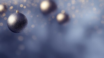 Christmas background with refined festive glow and elegant mood