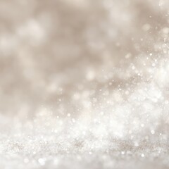 Christmas background with soft sparkle and neutral festive tones