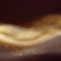 Abstract Christmas background with warm light layers and depth