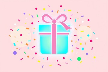 Happy New Year 2026 Celebration Illustration | Festive Party Greeting Design