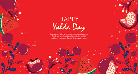 Red floral Christmas background with snowflakes for holiday greeting card design © Hasby