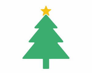 Obraz premium Christmas Tree Vector Icon