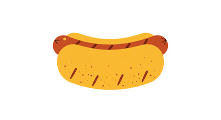 Hot dog with transparent background