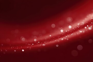 Red holiday abstract background with smooth gradient and sparkle glow