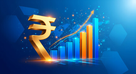 Rupee Growth Chart, Financial Investment in India