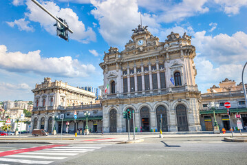 Railway station in Genoa