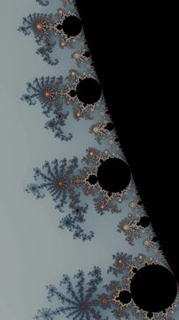 Deep Mandelbrot set fractal zoom animation