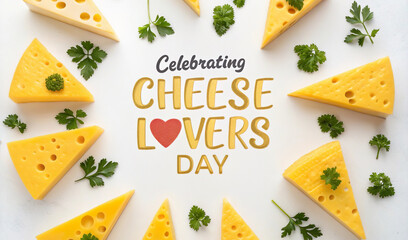 Cheese Lover's Day Celebration with Swiss Cheese: A Festive Feast Featuring Traditional Recipes, Delicious Cheese Slices, and Joyous Food Experiences for All