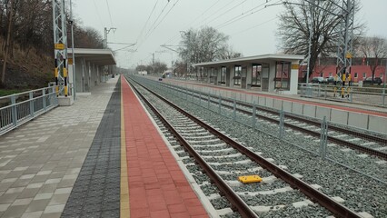 Empty Railway station