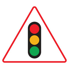 traffic light sign. traffic signal symbol Victor Illustration