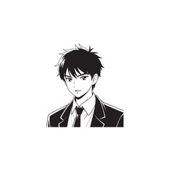 Printable Anime character Eps file For T shirt and other use.