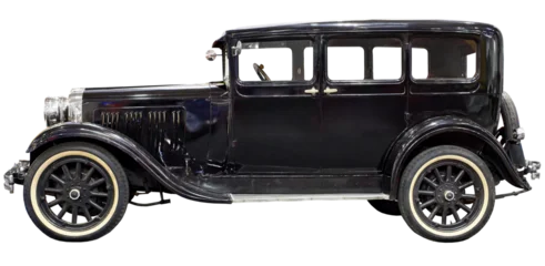 Fototapete Vintage Auto Vintage car isolated on transparent  © Sergey Ryzhov