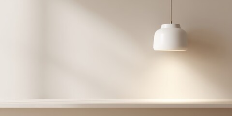 Clean advertising background mockup with empty space and soft lighting for copy placement