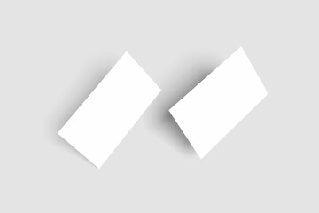 Blank Business Card Mockup