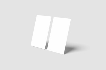 Blank Business Card Mockup