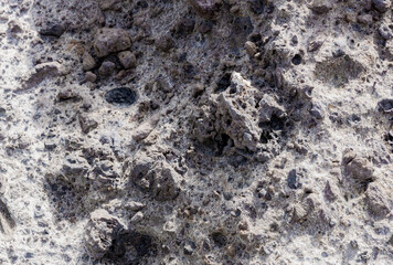 Naklejka premium Close up of abstract volcanic rock texture.