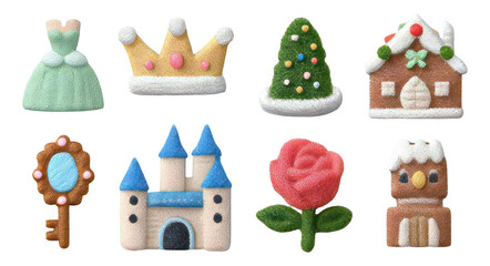 Whimsical Fairytale Themed Cookie Decorations for Your Creative Baking Projects