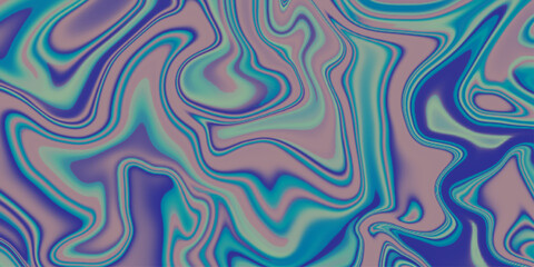 Obraz premium Abstract colorful wavy smooth liquid marble Background . Multicolored waves of fluorescent pigment swirling and dissolving abstract background. 3d render . marble agate stony seamless pattern texture 