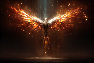 phoenix bird, AI generated