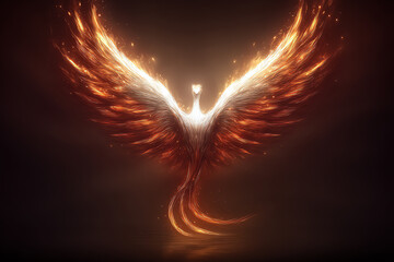 phoenix bird, AI generated