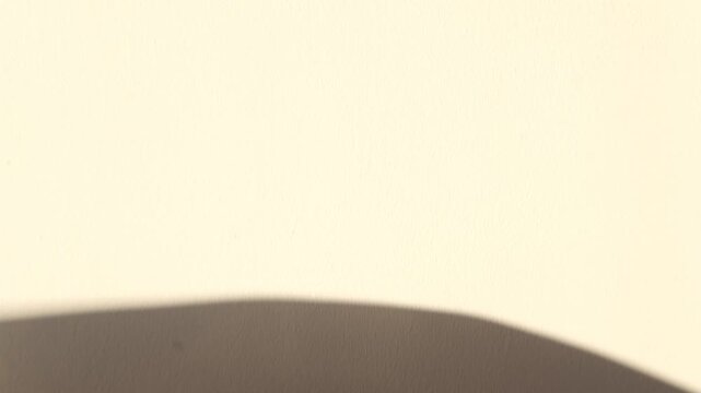 Abstract hand shadow interacting with light reflections. Minimal poetic visual with soft motion and atmospheric mood.