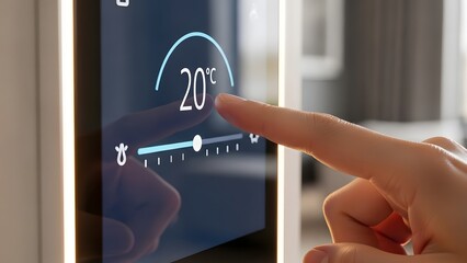 Smart Thermostat Control for Home Comfort.