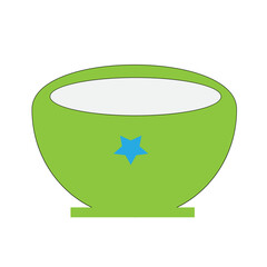 vector illustration of a speech bubble CUP