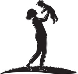 silhouette of a girl