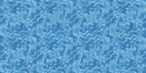 Abstract blue background with swirling patterns resembling water or marble