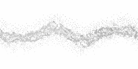 Obraz premium Abstract grayscale image depicting a textured wave like pattern and light dots