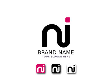 NI logo business design