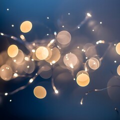 abstract background with glowing lights