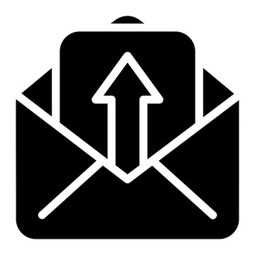 growth glyph icon