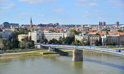 A view from Novi Sad, Serbia's second-largest city.