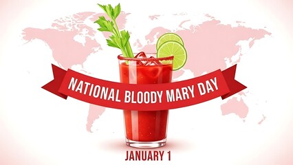 Celebrate national bloody mary day on january 1 with a refreshing cocktail