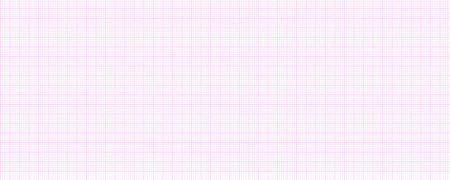 Seamless square grid with pink graph paper texture, lines layout for drawing, notebook, plotting and architecture draft
